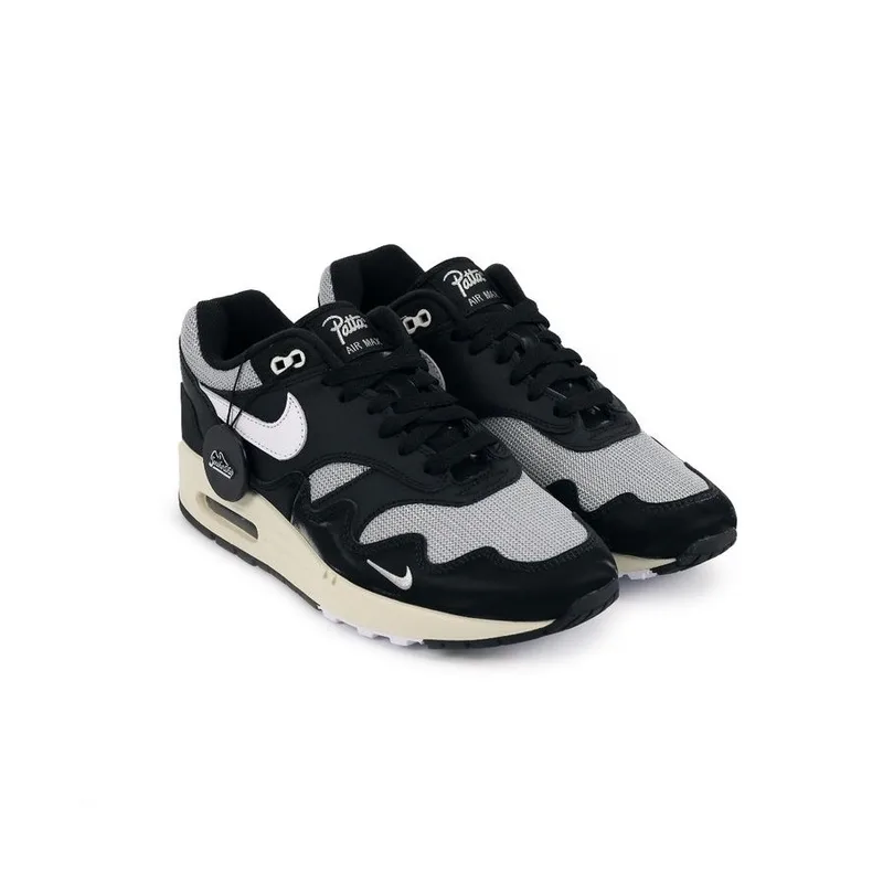 Air Max 1 Patta Waves Black, vista 3