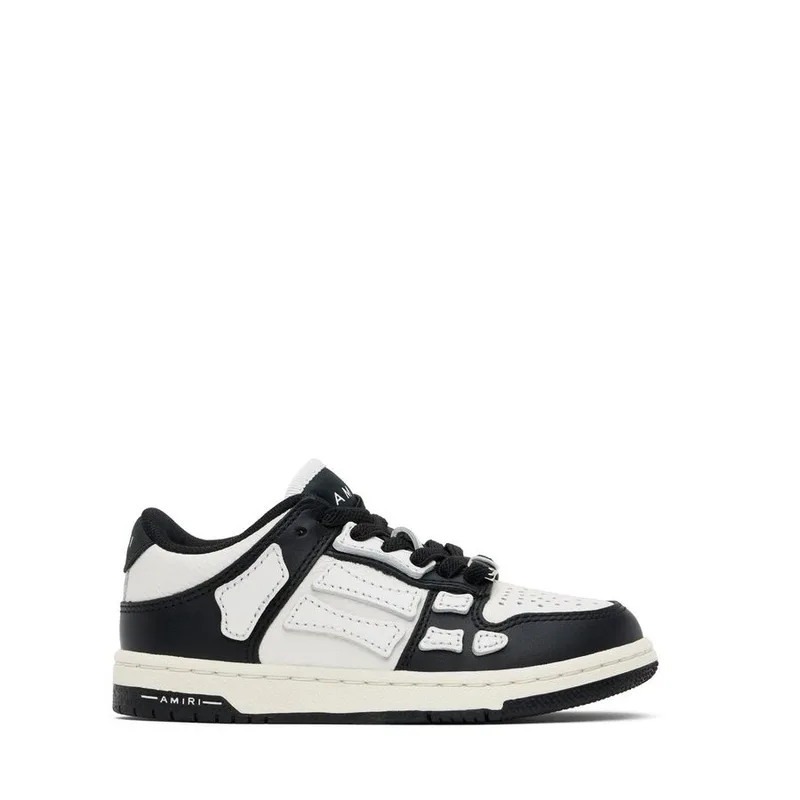 Amiri Skel Top Low Black-White, vista 1