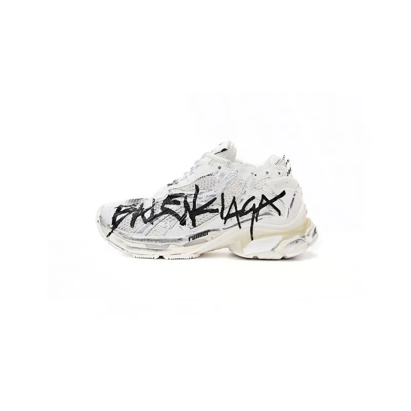Balenciaga Runner Graffity Beige, vista 1