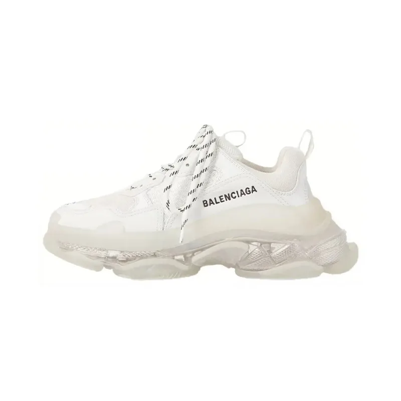 Balenciaga Triple S Clear Sole White, vista 2