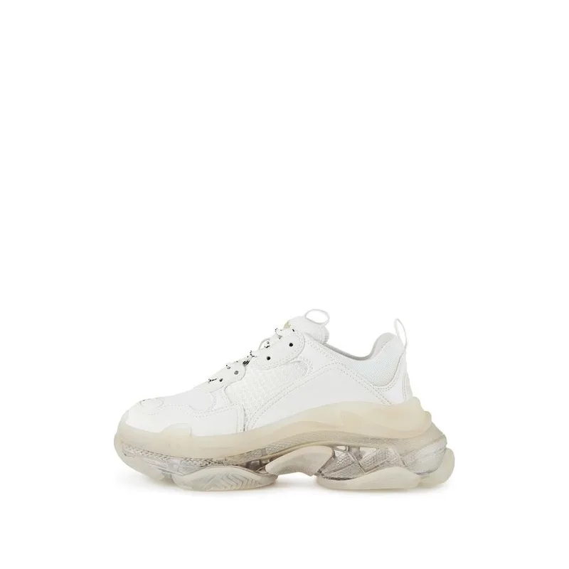 Balenciaga Triple S Clear Sole White, vista 3