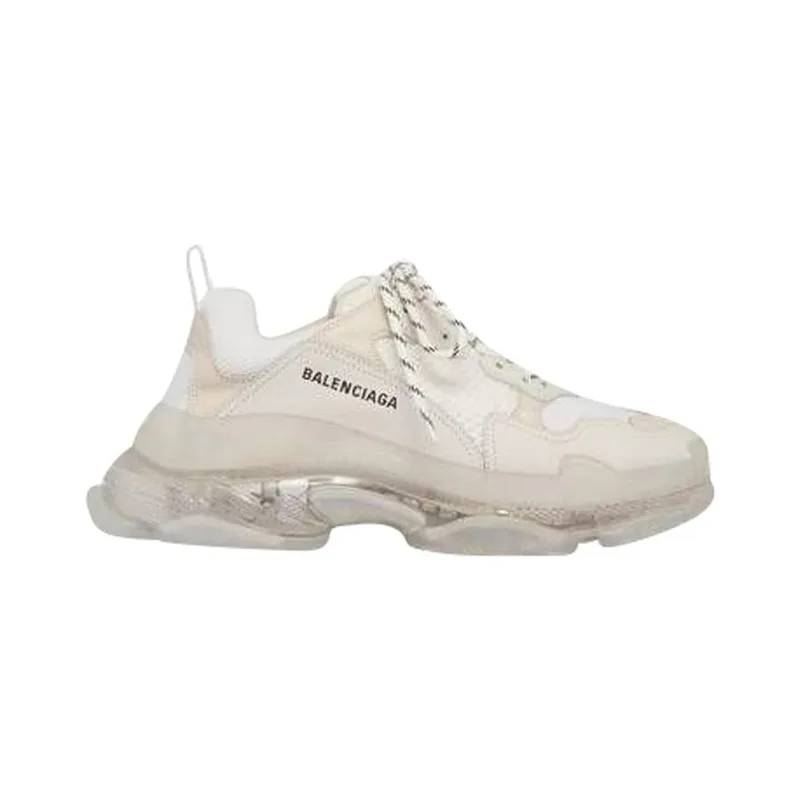 Balenciaga Triple S Clear Sole White, vista 1