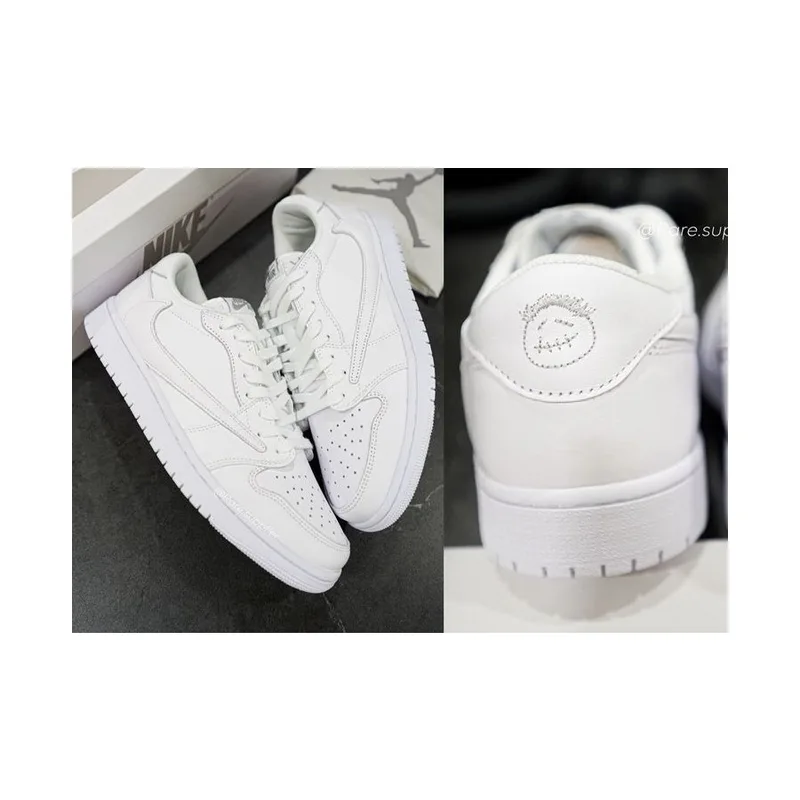 Jordan Low Full White, vista 4