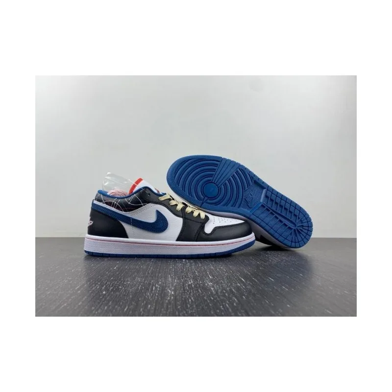 Jordan Low Industrial Blue Sashiko, vista 4
