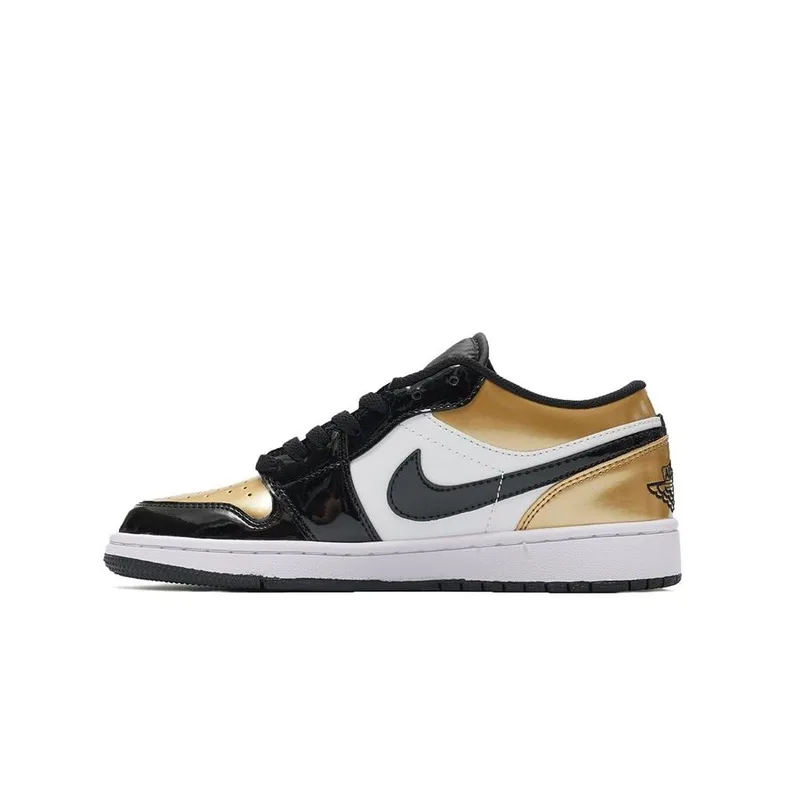 Jordan Low Patent Gold, vista 4