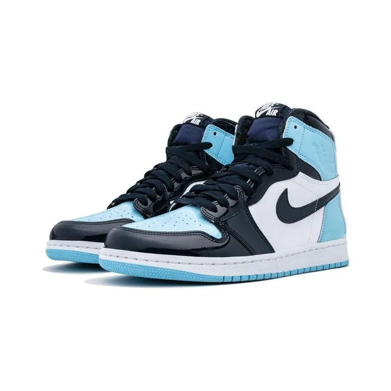 Jordan Retro 1 High OG Blue Chill, vista 3