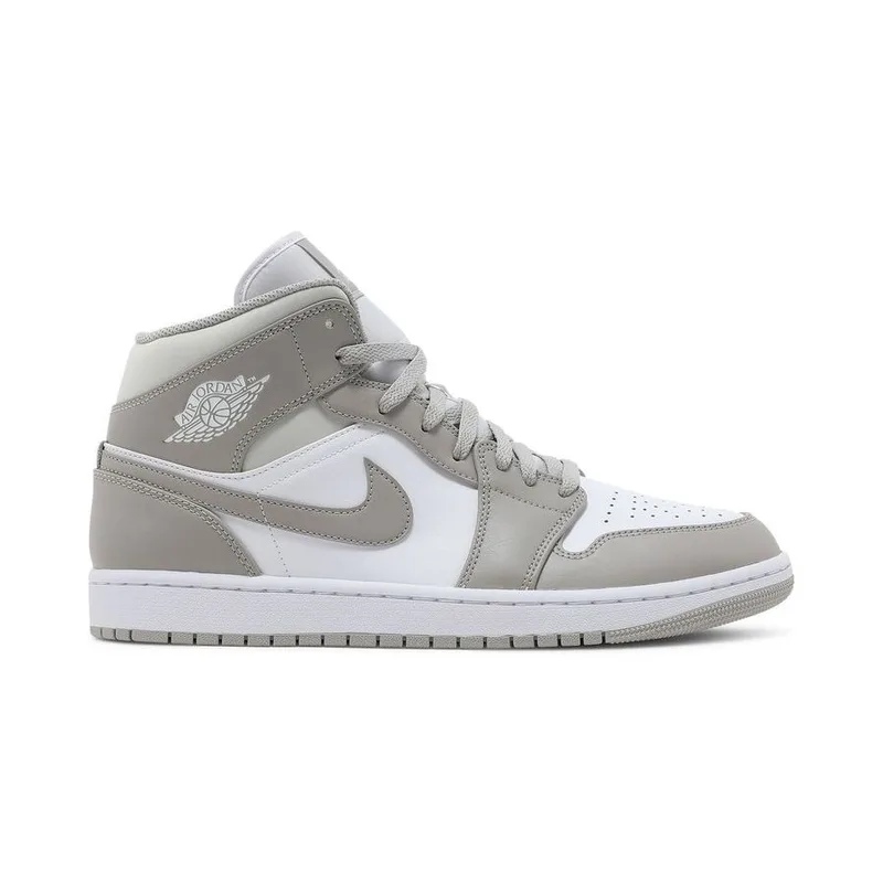 Jordan Retro 1 Mid SE White Cool Grey, vista 4