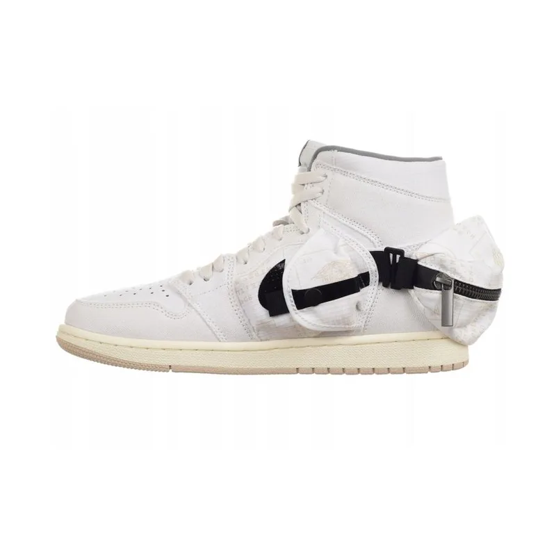 Jordan Retro 1 White Nylon