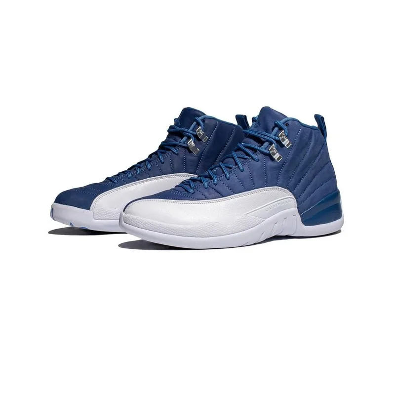 Jordan Retro 12 Indigo Stone Blue, vista 2