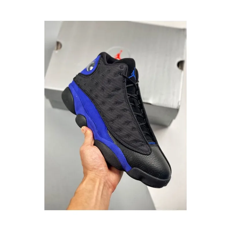 Jordan Retro 13 Black Hyper Royal, vista 4