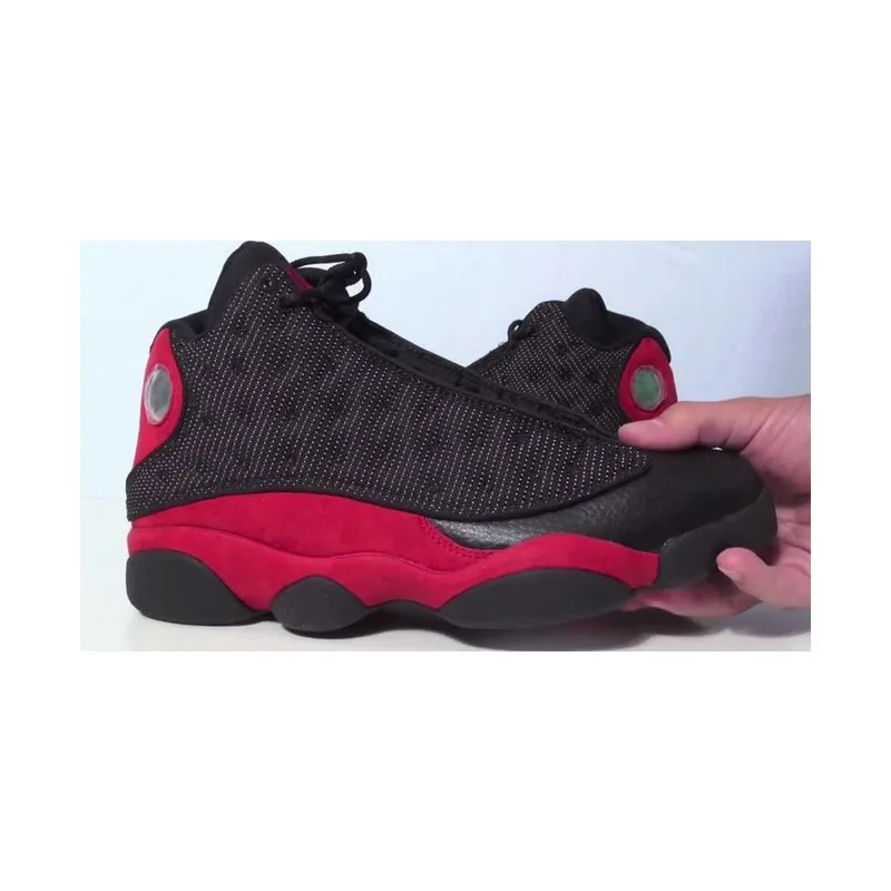 Jordan Retro 13 Bred Black and Red, vista 3