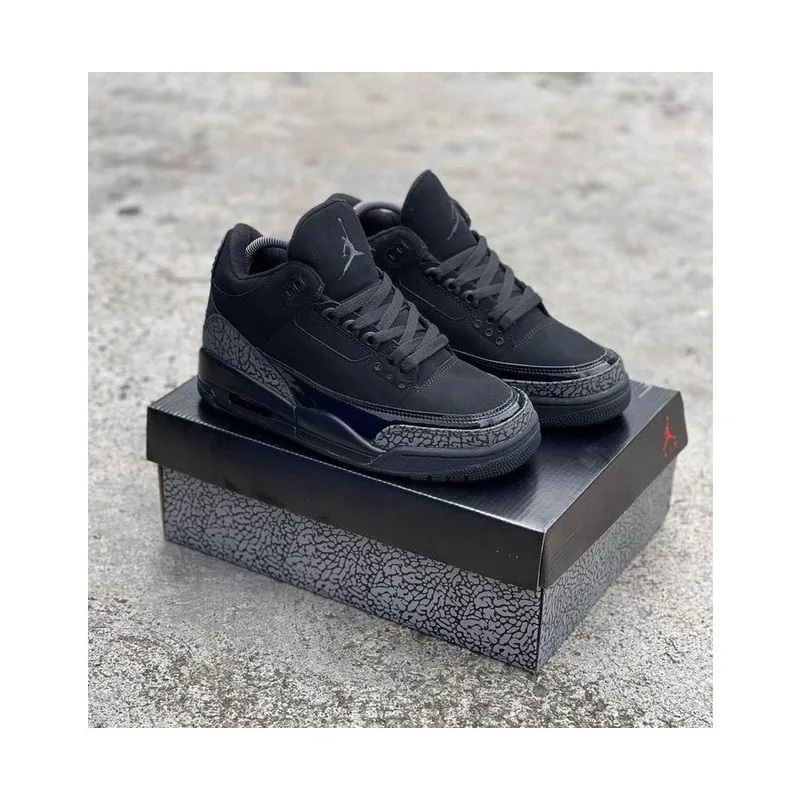 Jordan Retro 3 Black Cat, vista 4