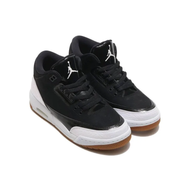 Jordan Retro 3 Black White Gum, vista 3