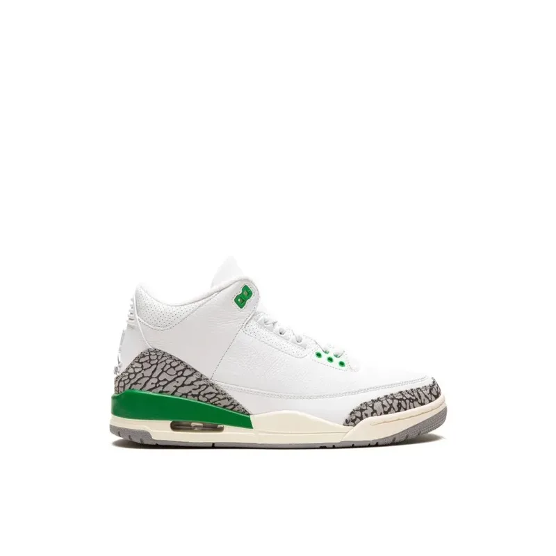 Jordan Retro 3 Lucky Green, vista 1
