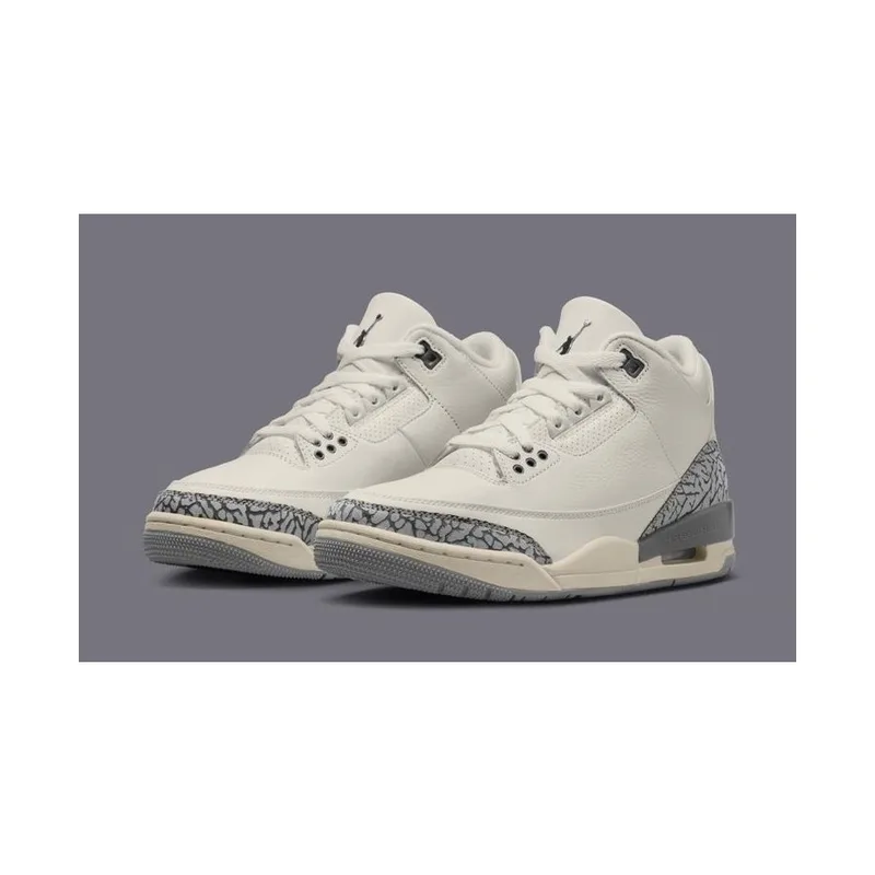 Jordan Retro 3 Sail Cement Grey, vista 2