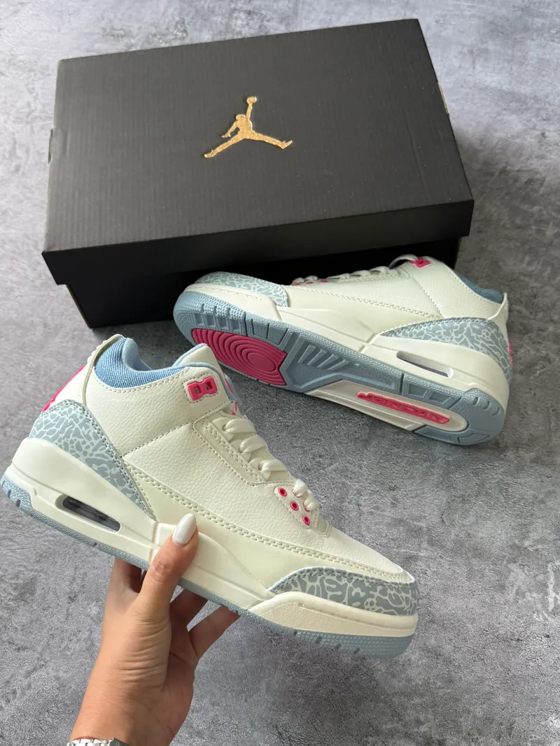 Jordan Retro 3 White Cobalt Bliss
