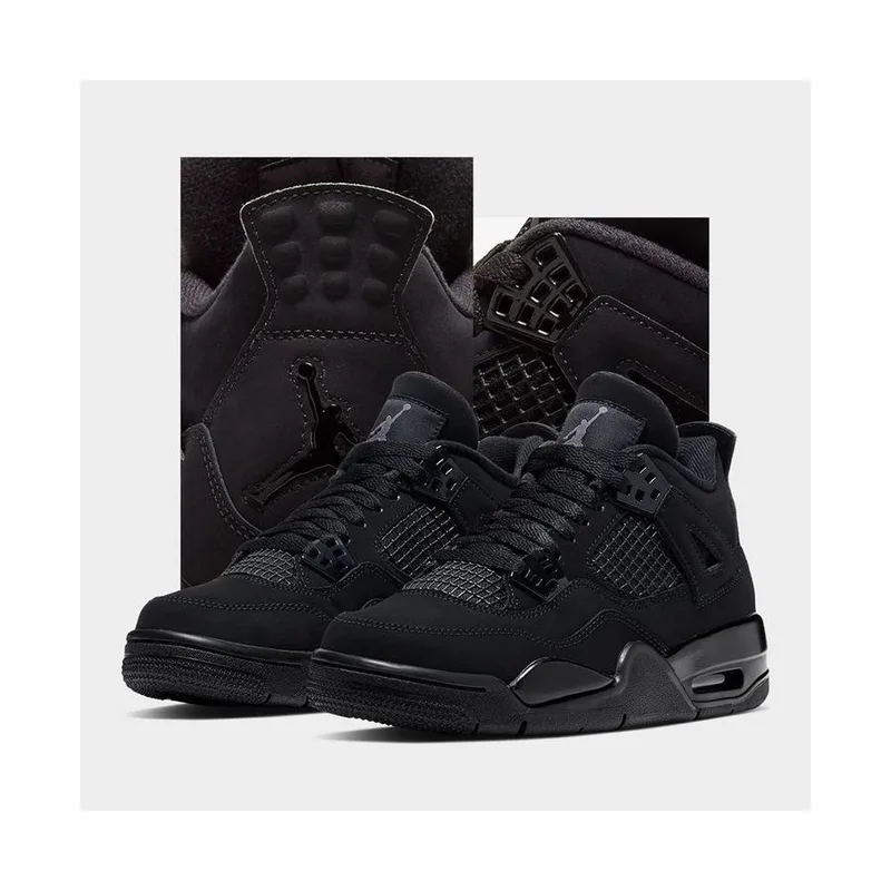 Jordan Retro 4 Black Cat, vista 4