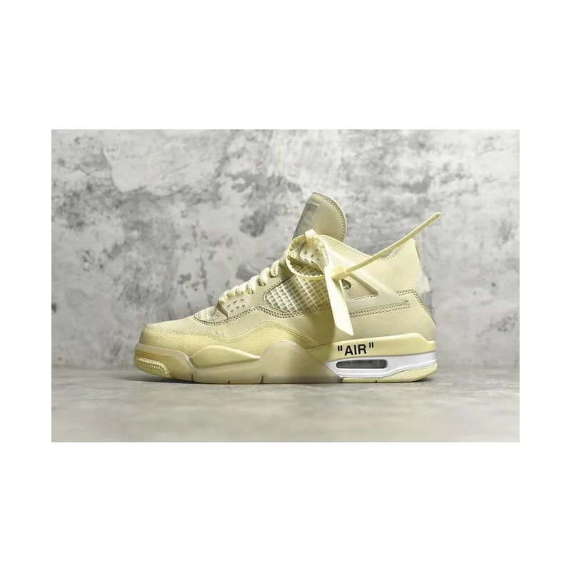 Jordan Retro 4 Off White Sail, vista 4