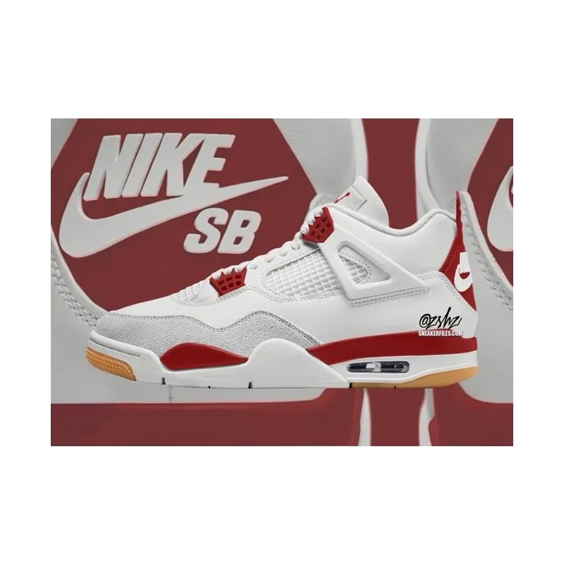 Jordan Retro 4 Varsity Red, vista 3