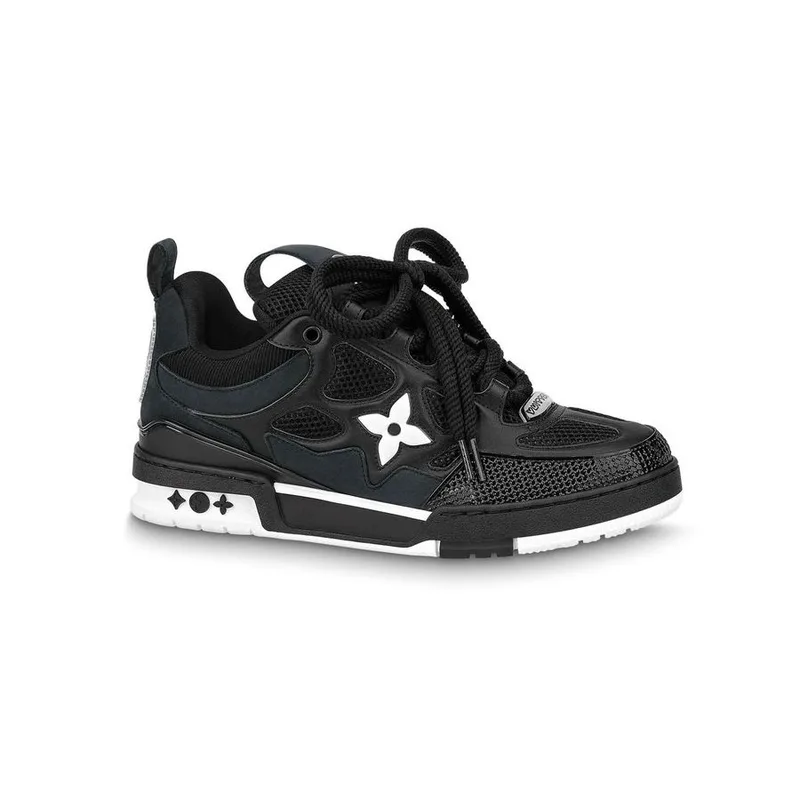 Louis Vuitton Skate Black and White Con Detalle, vista 2