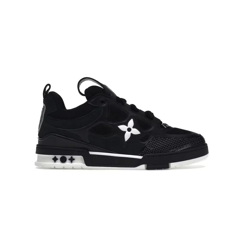 Louis Vuitton Skate Black and White Con Detalle, vista 3
