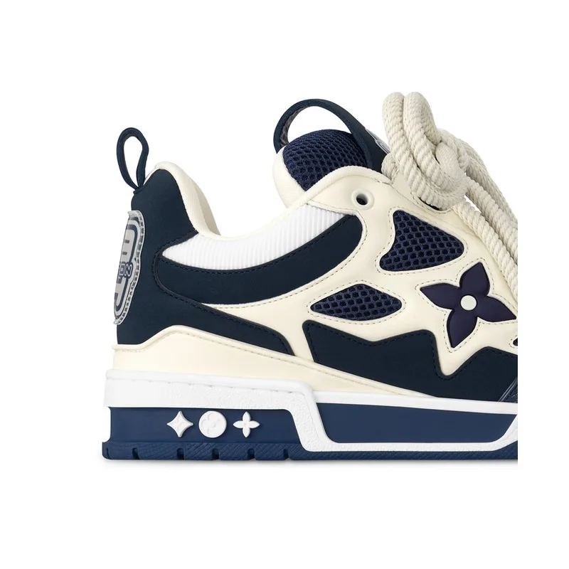 Louis Vuitton Skate Black and White Con Detalle, vista 4
