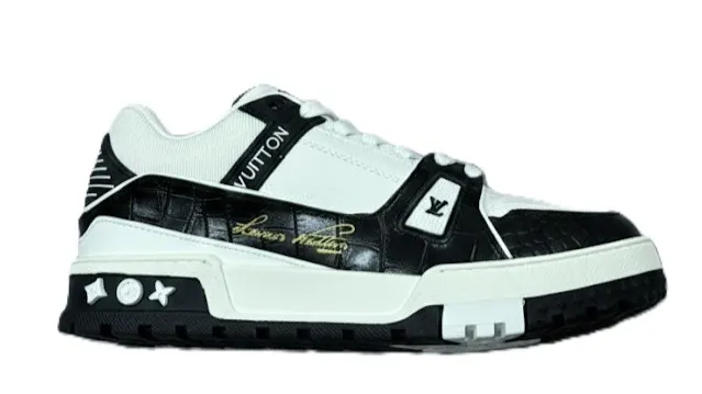 Louis Vuitton Trainer Embossed Crocodile, vista 1