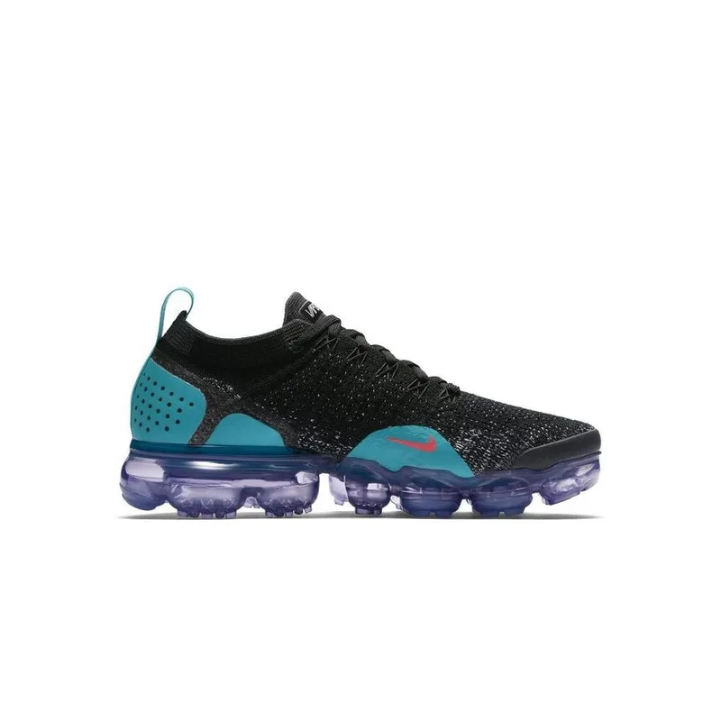 Vapor Max Flyknit 2.0 Black Hot Punch, vista 2