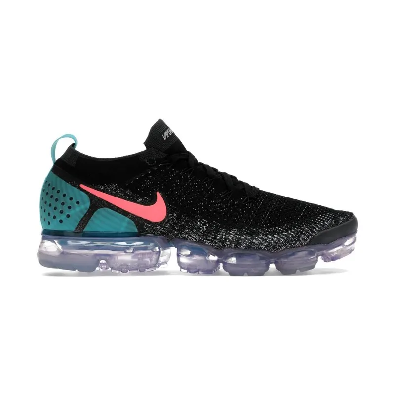 Vapor Max Flyknit 2.0 Black Hot Punch, vista 1