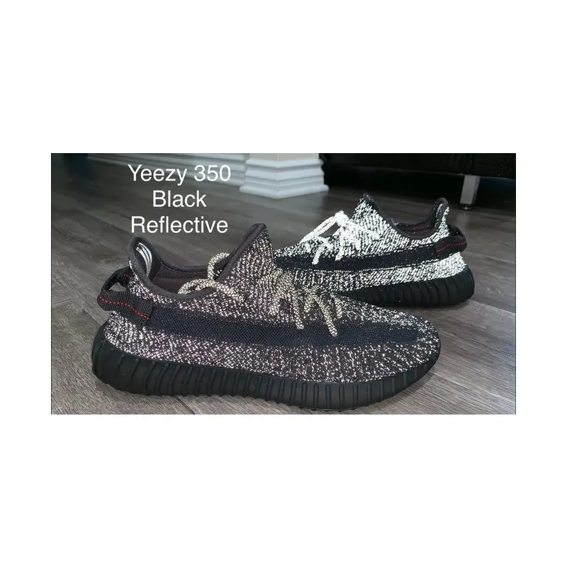 Yeezy Black Reflective, vista 3